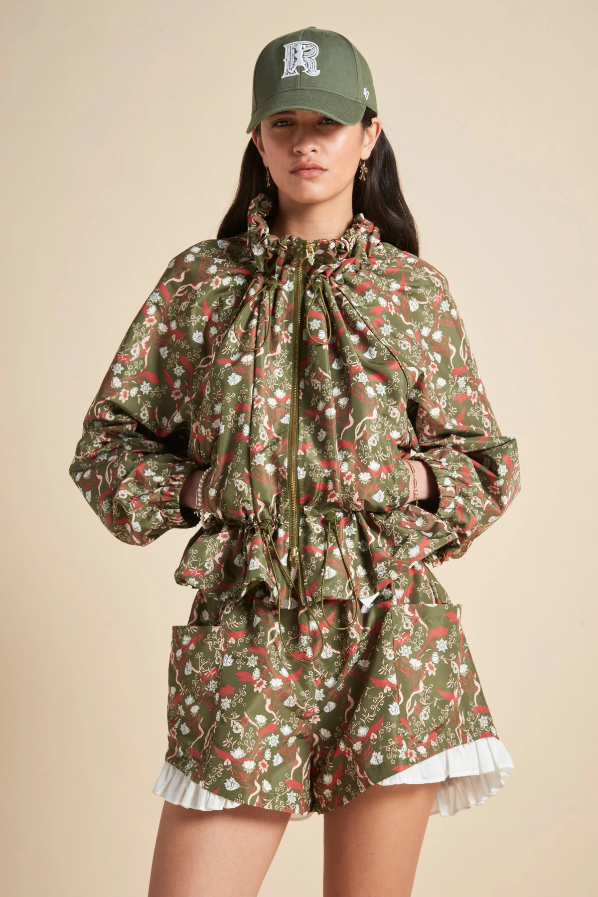 DEVANT JACKET OLIVE MULTI