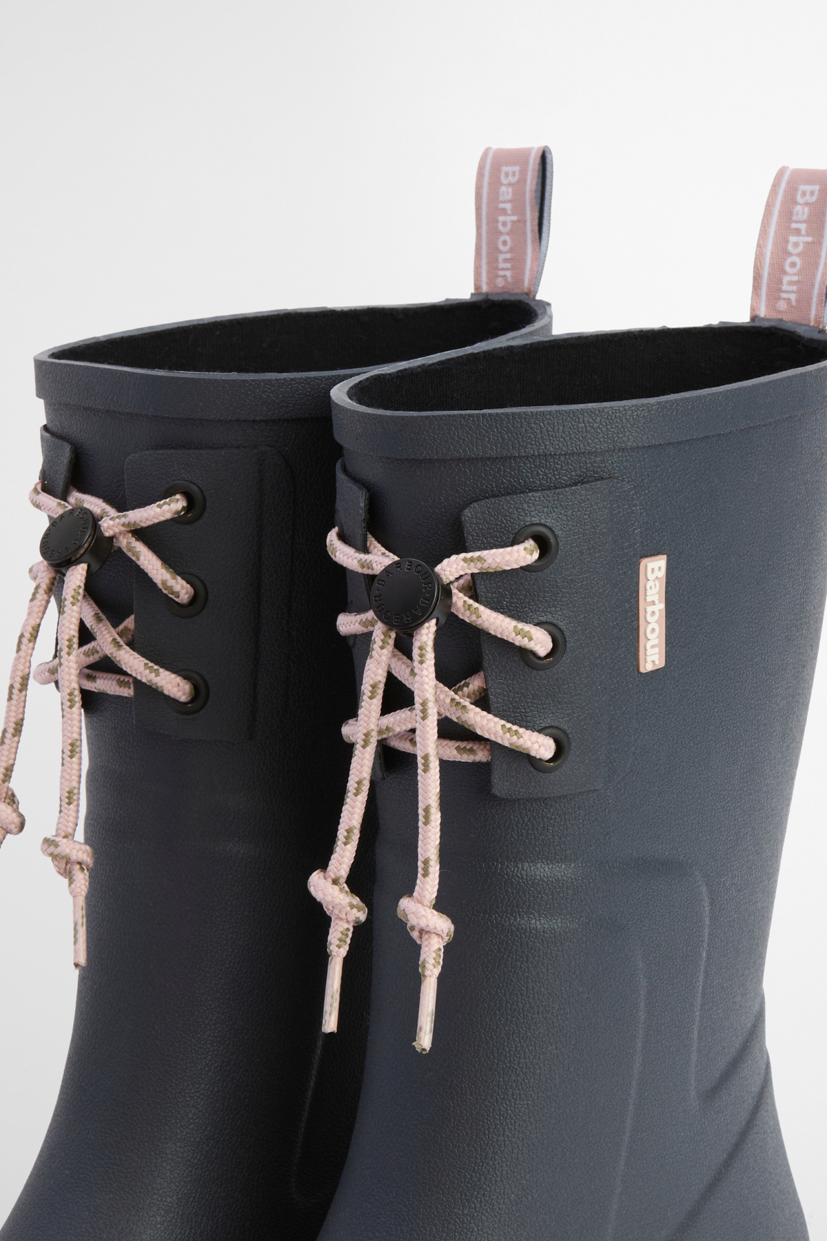 DEVLIN MID WELLY BOOT DUSKY GREY/GARDENIA PINK