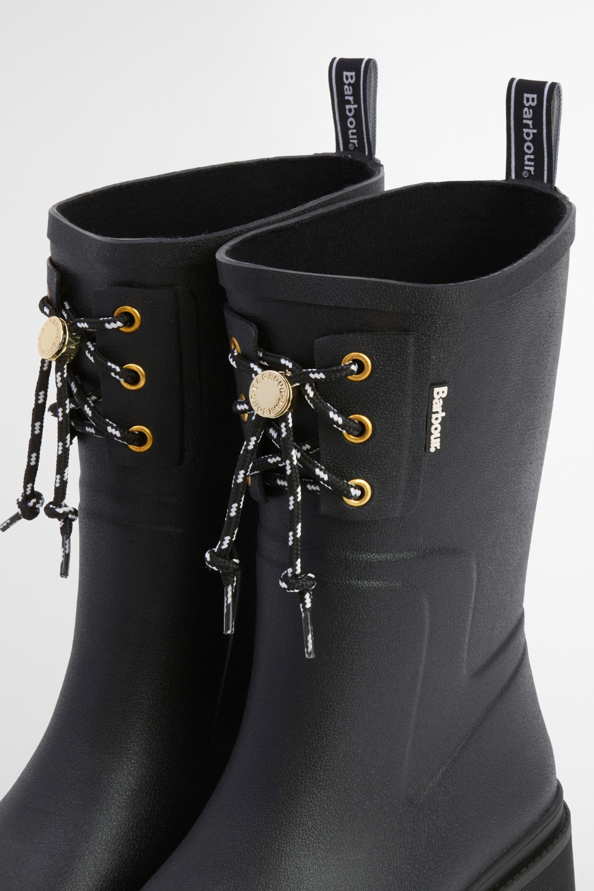 DEVLIN MID WELLY BOOT BLACK