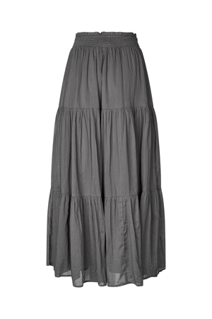 DIAMOND MAXI SKIRT WASHED BLACK