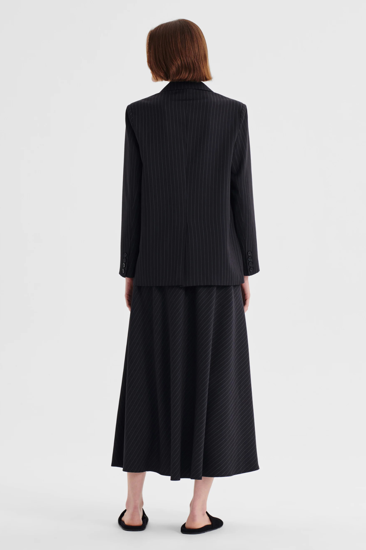 DIEGO SKIRT PINSTRIPE
