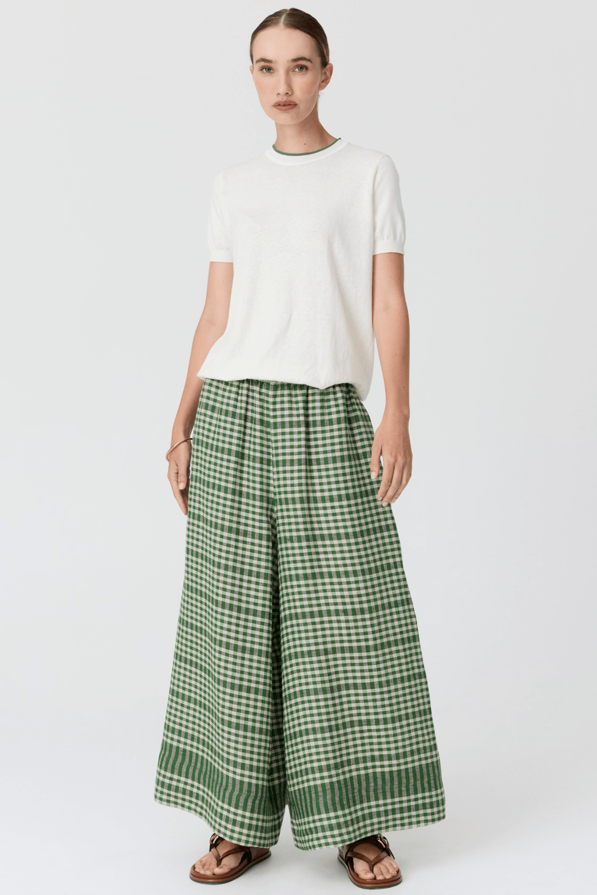 DILLON TEE CHALK/FERN