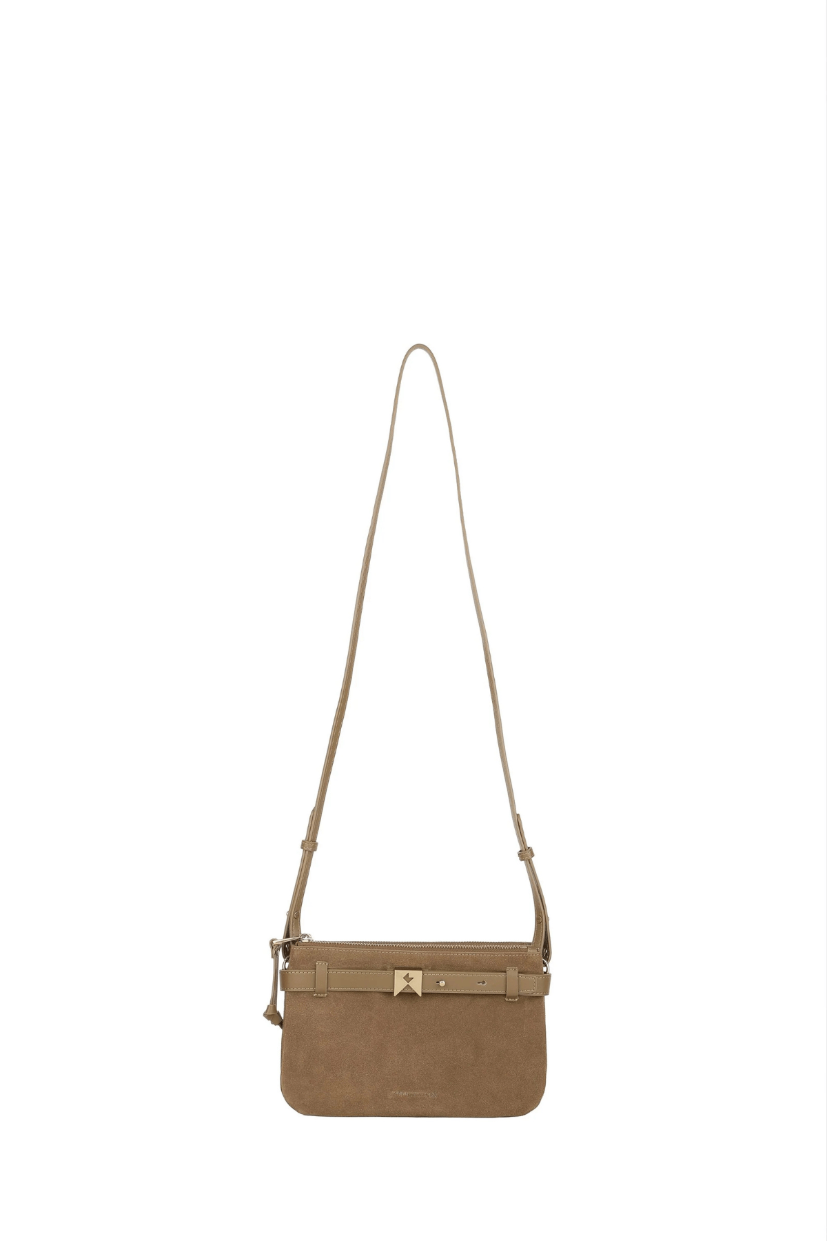 RIDER DOUBLE ZIP POUCH OLIVE