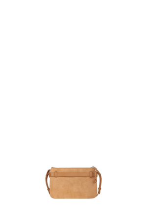 RIDER DOUBLE ZIP POUCH TAN