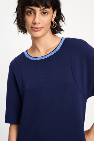 MACY DRESS NIGHT BLUE