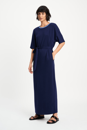 MACY DRESS NIGHT BLUE