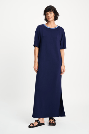 MACY DRESS NIGHT BLUE