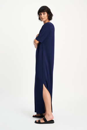 MACY DRESS NIGHT BLUE