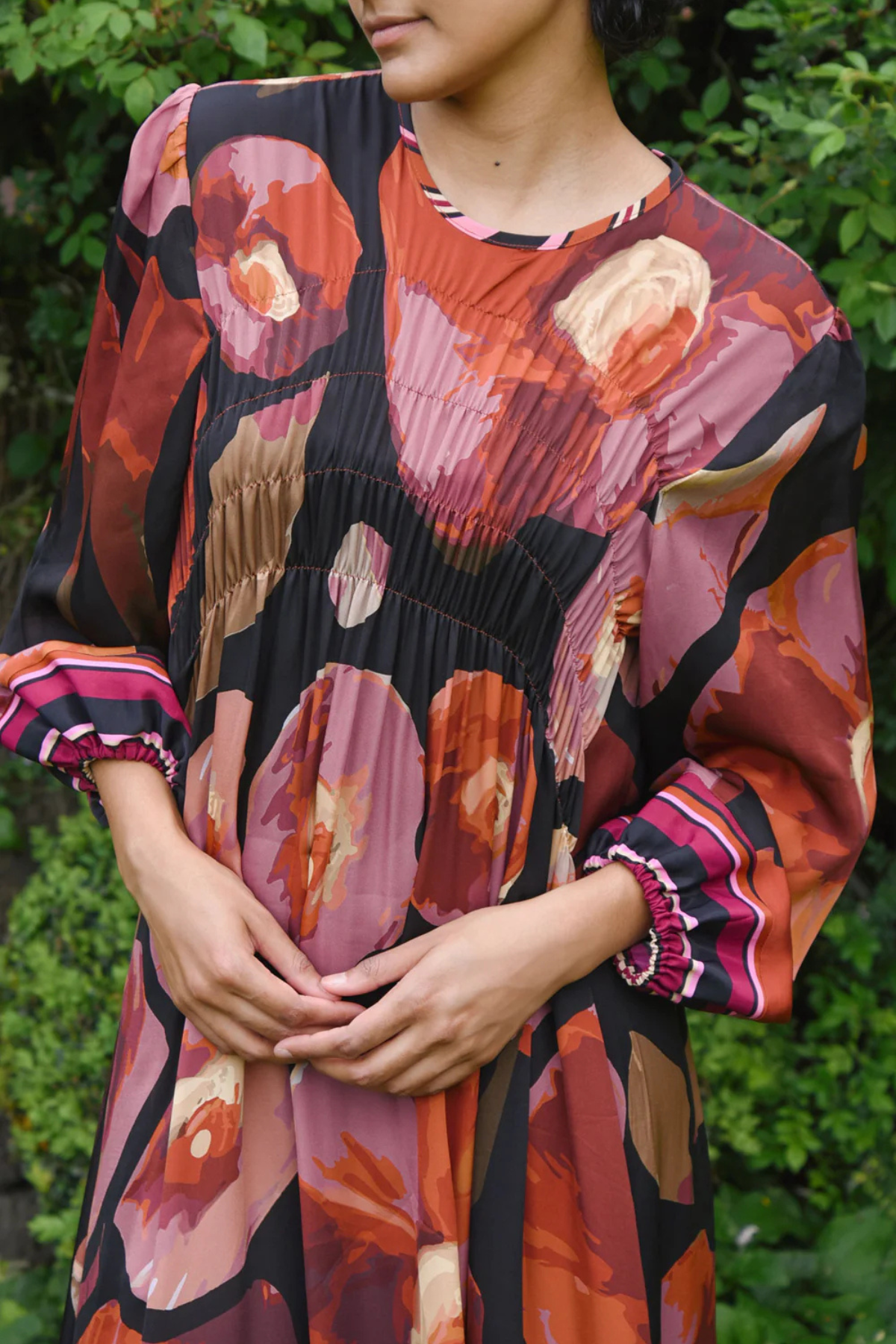 DRESS TO IMPRESS PINK MULTI FLORAL