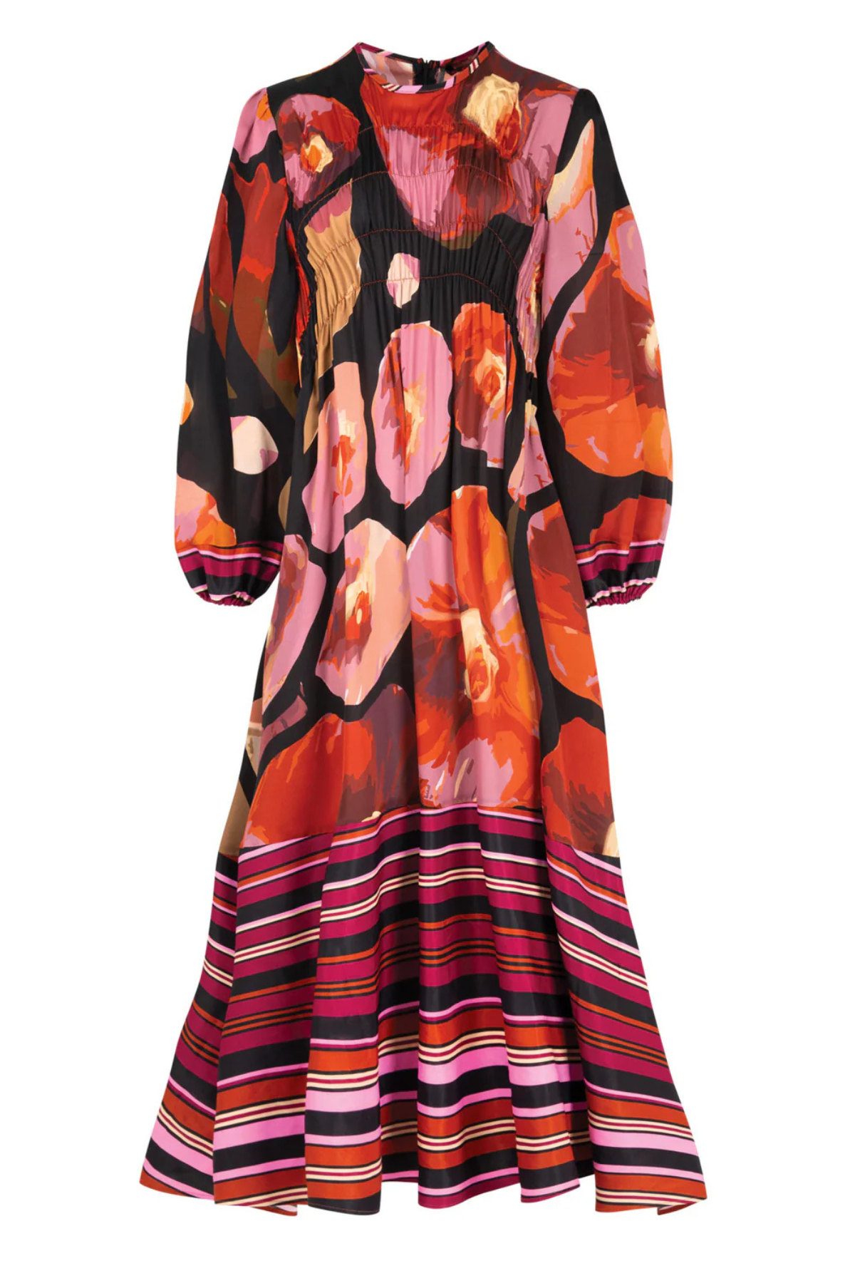 DRESS TO IMPRESS PINK MULTI FLORAL