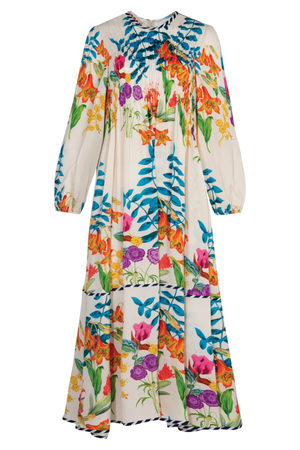 DRESS TO IMPRESS DRESS CREAM FLORAL