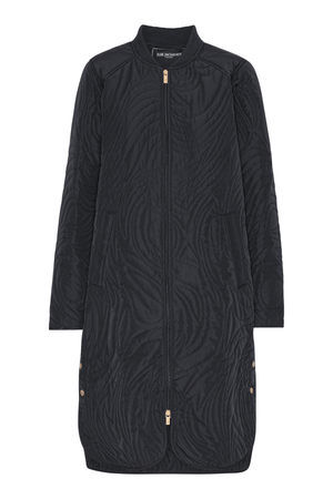 DUNE QUILT COAT DARK INDIGO