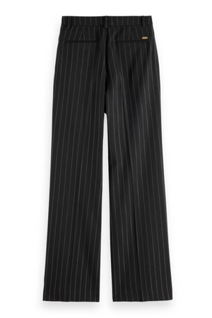 EDIE LUXEX WIDE LEG PANT JACQUARD STRIPE