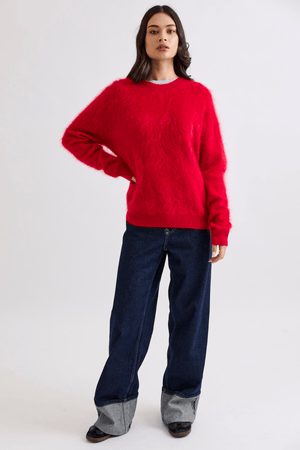 EDITH CREW SCARLET