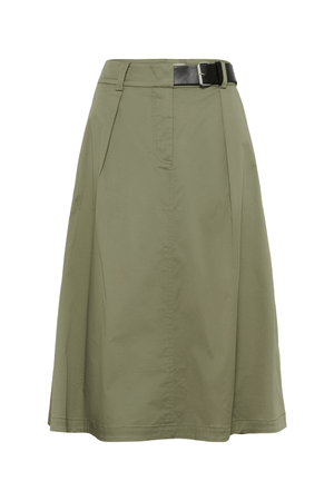 EGINA SKIRT DEEP LICHEN GREEN