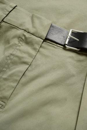 EGINA SKIRT DEEP LICHEN GREEN
