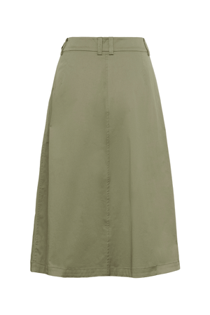 EGINA SKIRT DEEP LICHEN GREEN