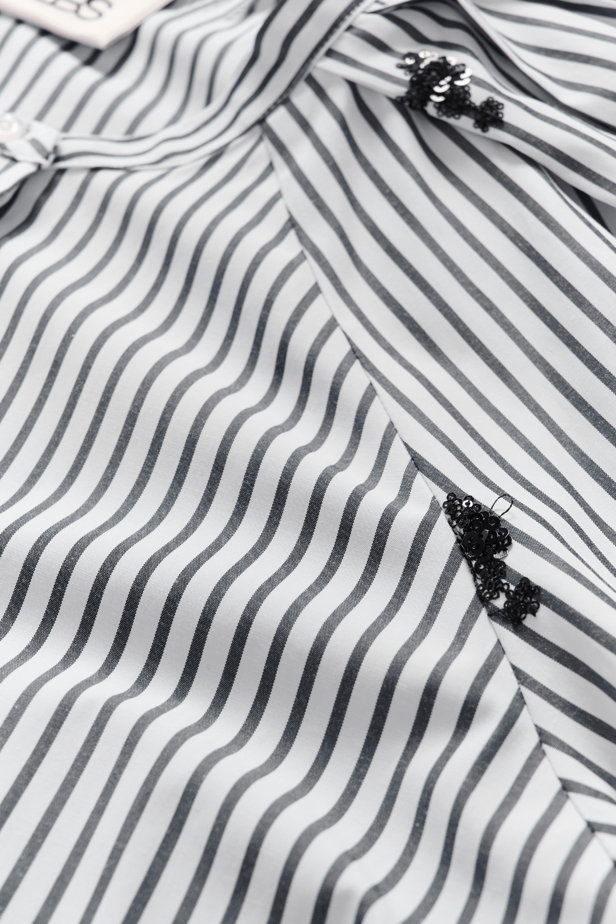 EGONI BLOUSE OMBRE BLUE STRIPE