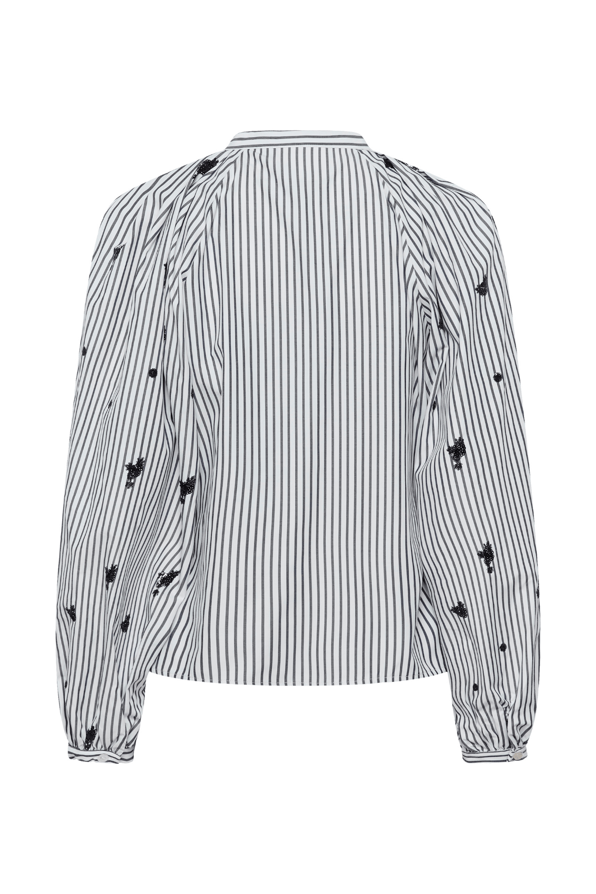 EGONI BLOUSE OMBRE BLUE STRIPE