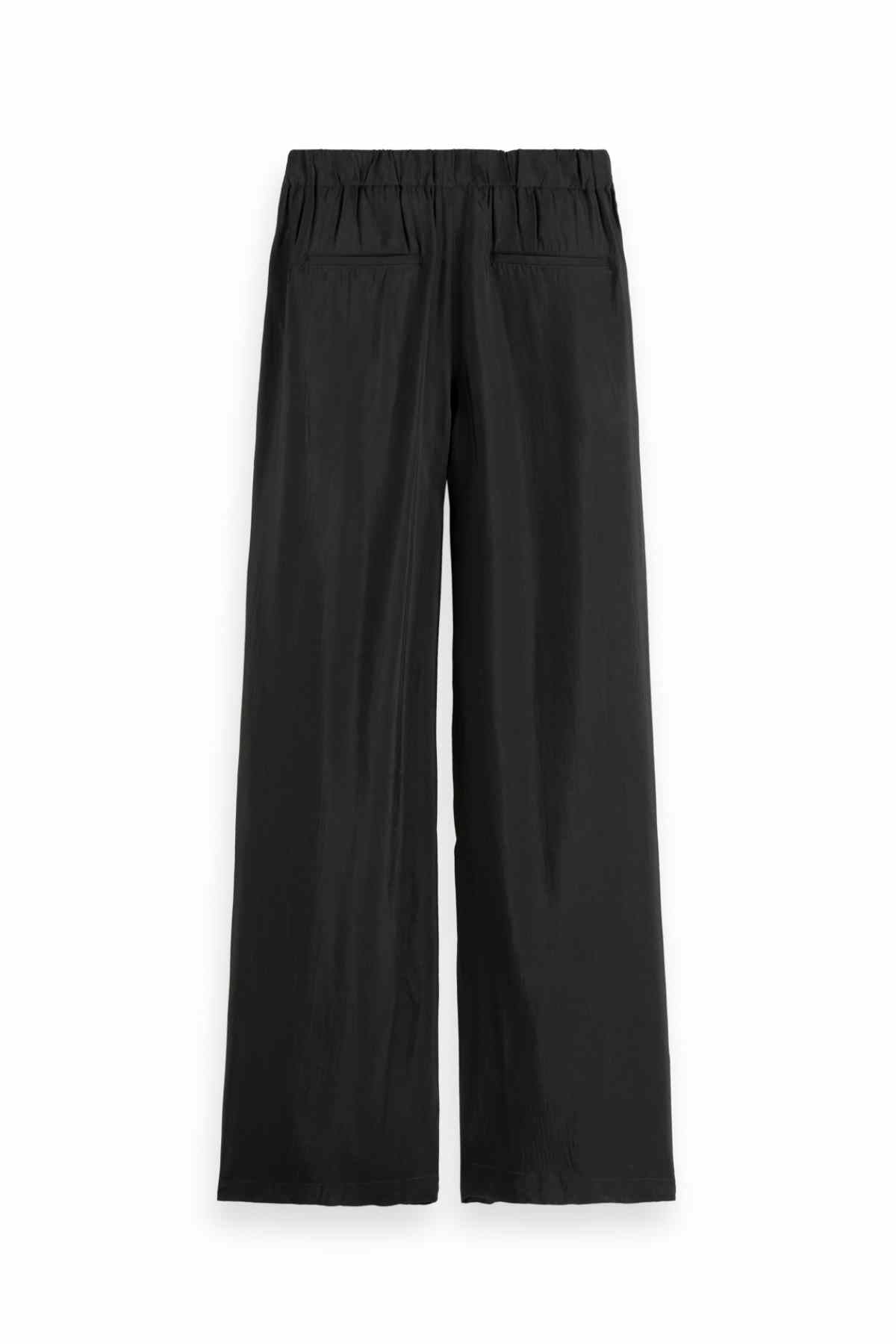 ELENI HIGH RISE WIDE LEG EVENING BLACK