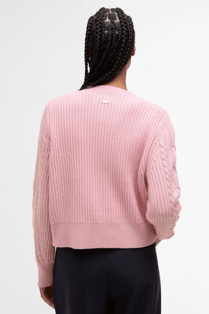 ELINA KNITTED CARDIGAN CHERRY BLOSSOM