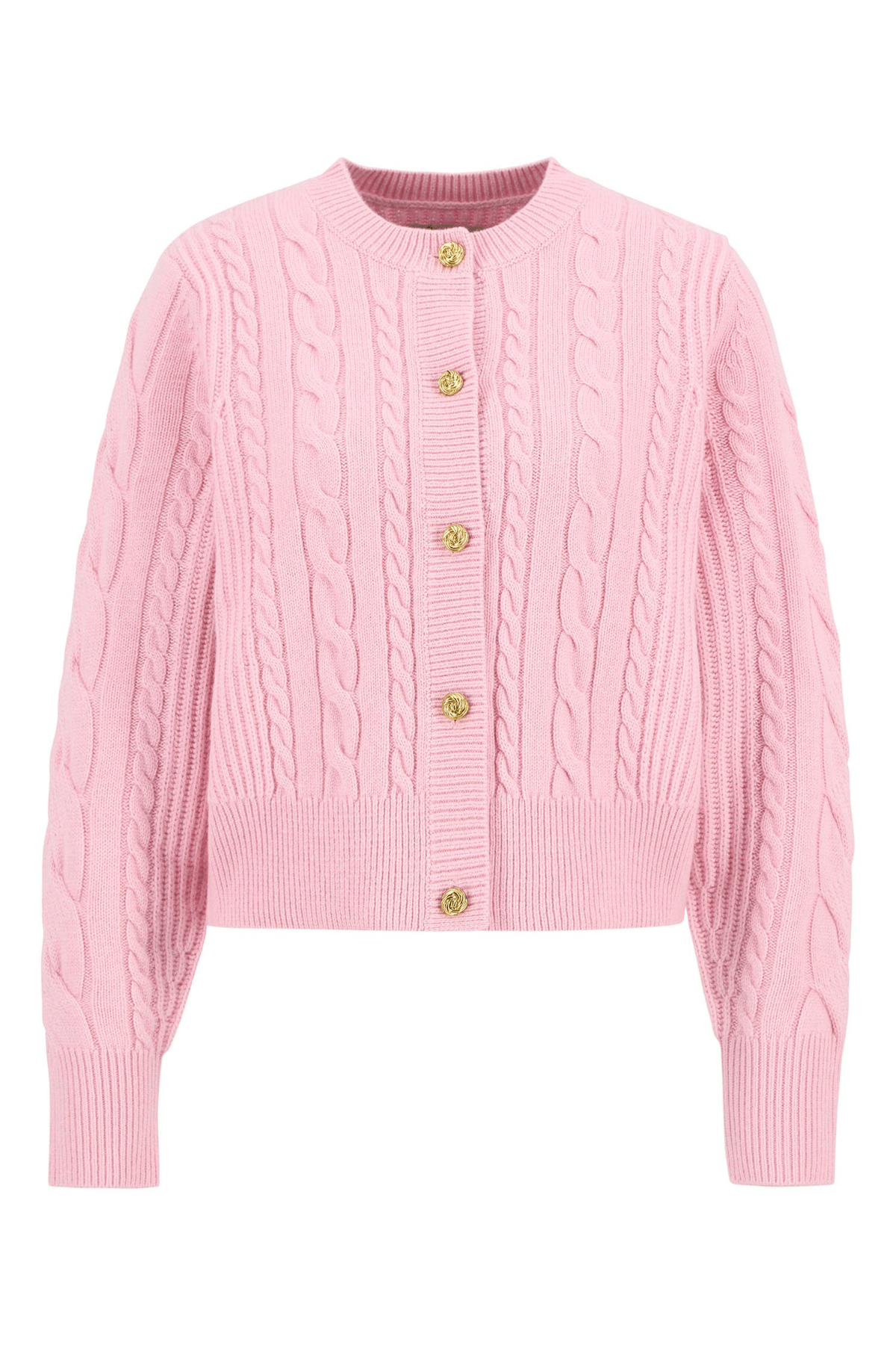 ELINA KNITTED CARDIGAN CHERRY BLOSSOM