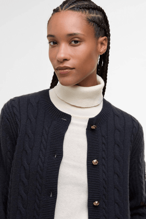 ELINA KNITTED CARDIGAN DARK NAVY