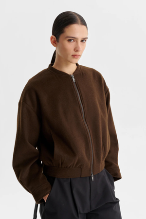 ELIO BOMBER JACKET HUNTER