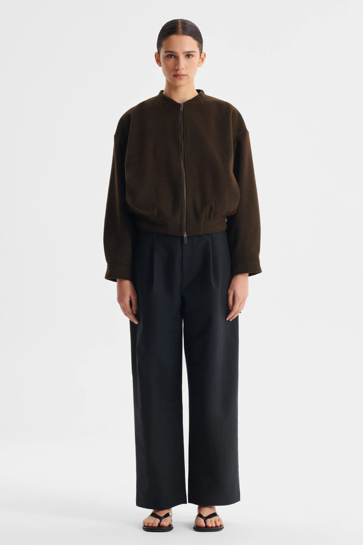 ELIO BOMBER JACKET HUNTER