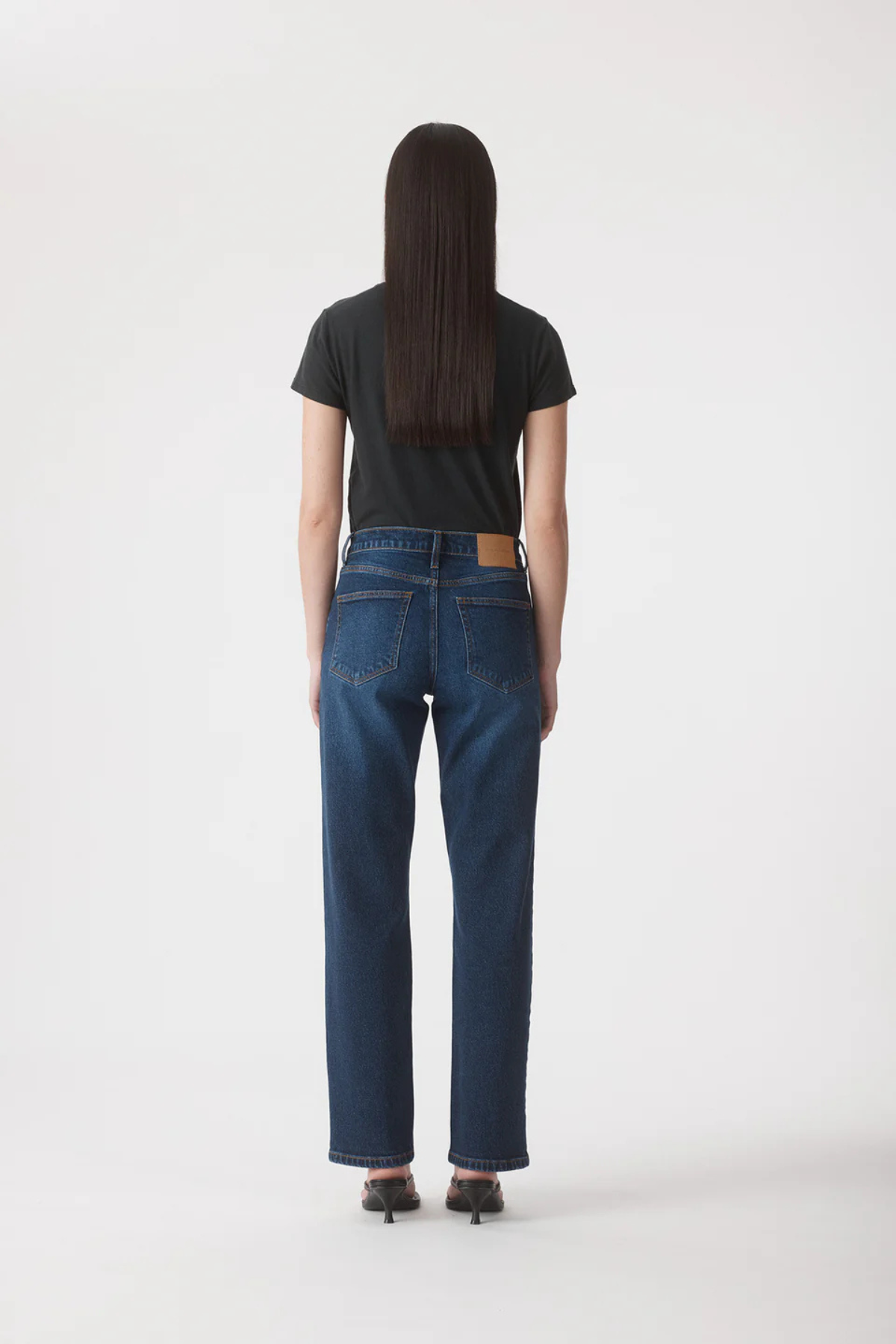 ELISE MID STRAIGHT JEAN 31" TIDE