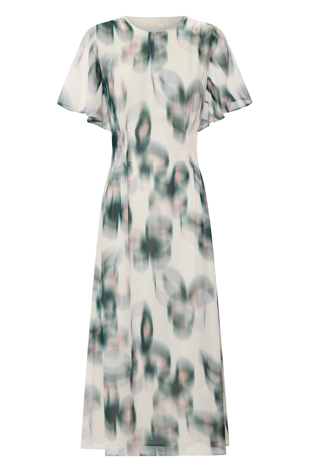 ELISE RUFFLE DRESS ELISE PRINT