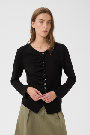 ELIZABETH LONG SLEEVE TEE METEORITE