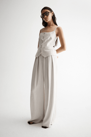MALA VEST ECRU