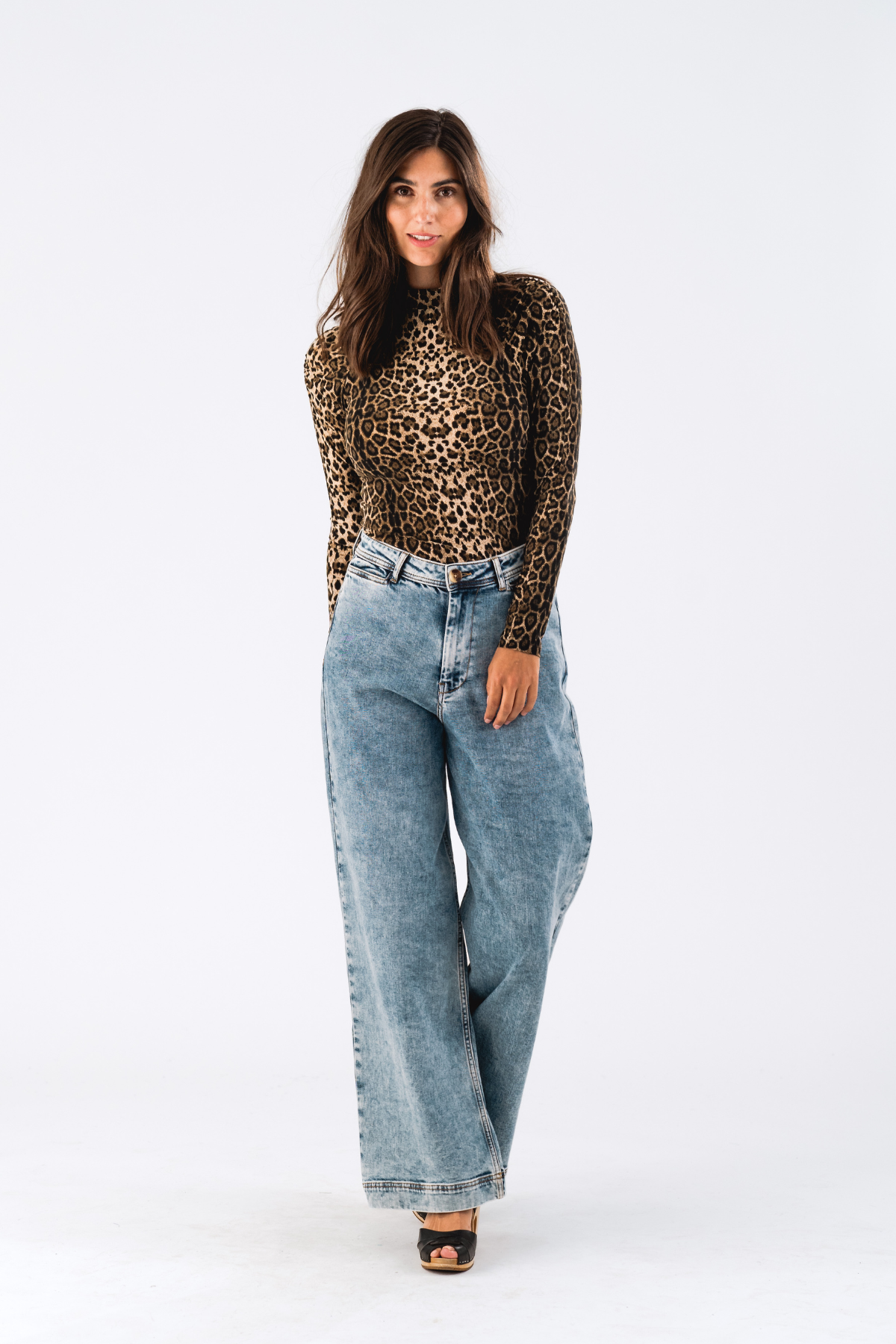 ELLEN TOP LEOPARD