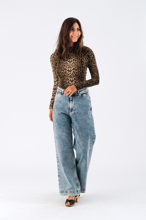 ELLEN TOP LEOPARD
