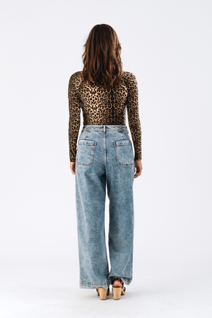 ELLEN TOP LEOPARD