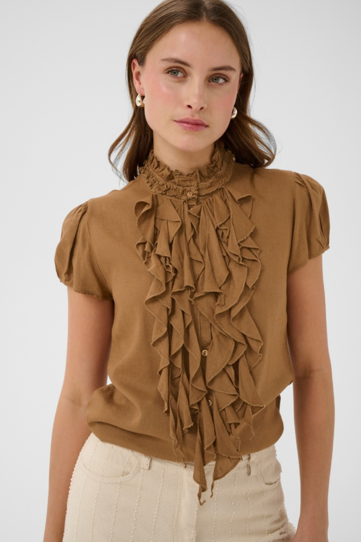 ELLI SHIRT TOASTED COCONUT