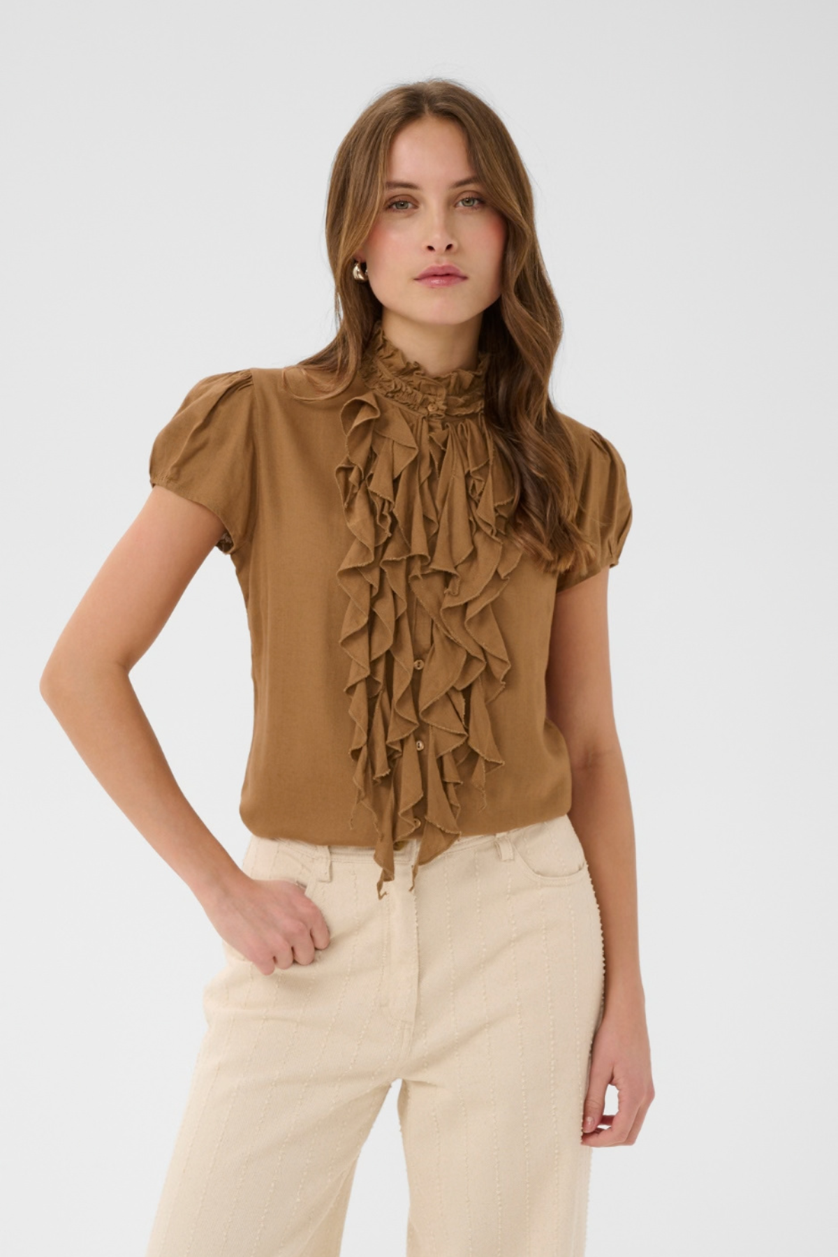ELLI SHIRT TOASTED COCONUT