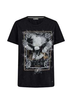 ELLI O-SS TEE BLACK