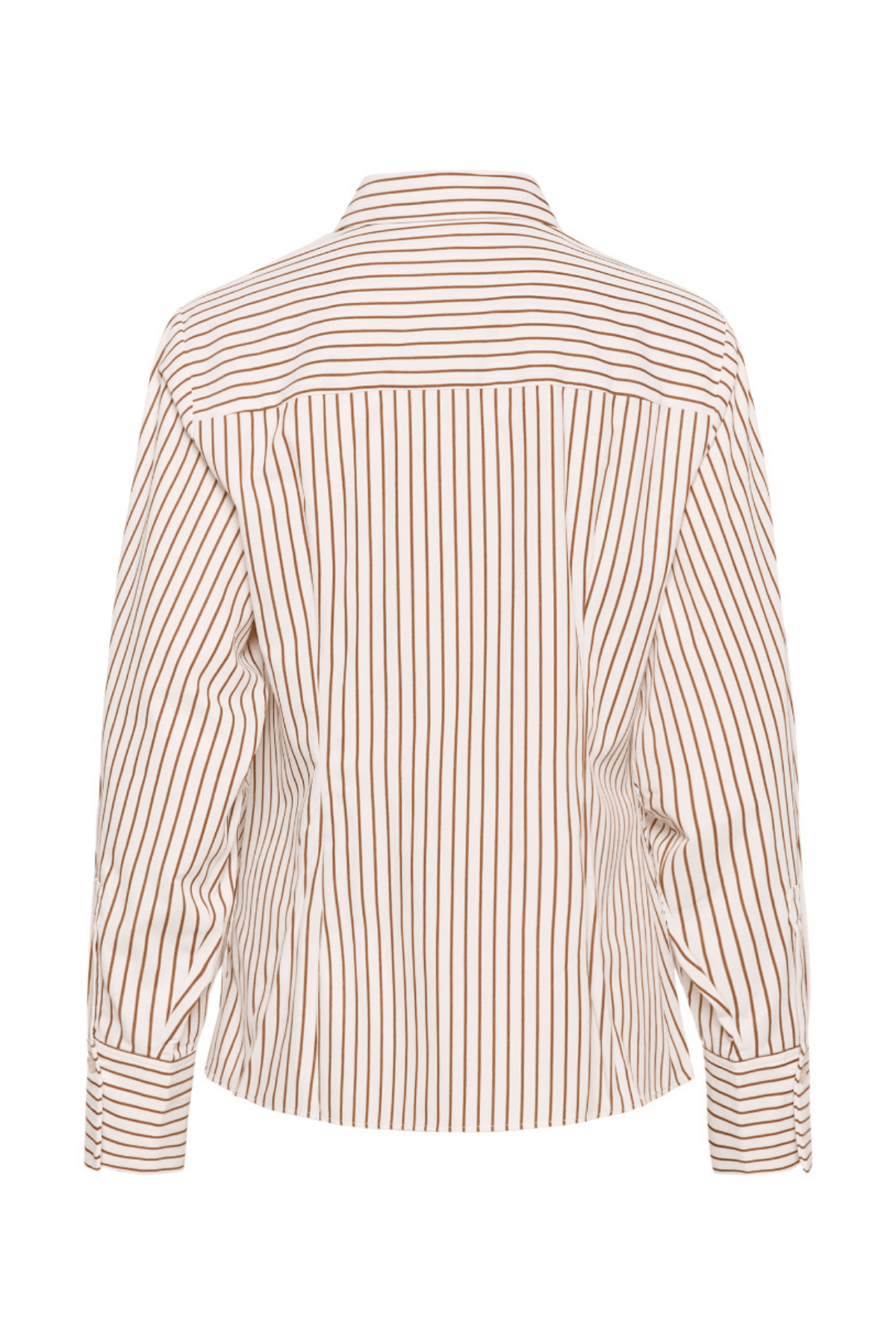 ELMIRA SHIRT CINNAMON STRIPE