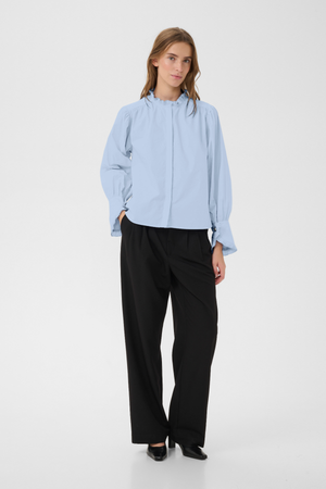 ELSE BLOUSE CHAMBRAY BLUE