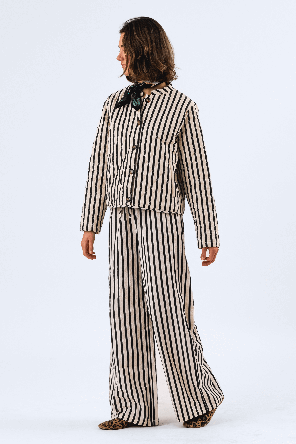 muu 新品タグ付 nowos stripe jacket Lolly Laundry Emilia Jacket Stripe | Jackets | Treasure Box