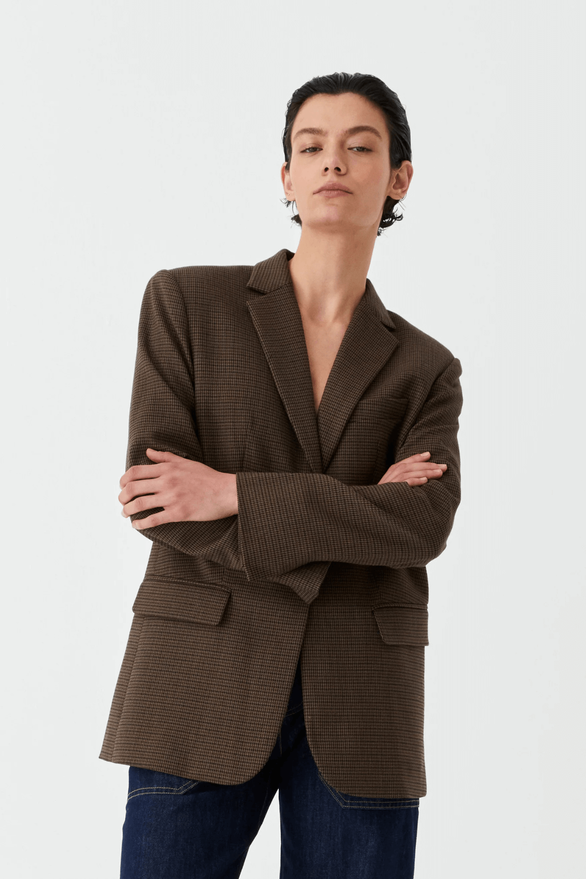 EMMET BLAZER HOUNDSTOOTH
