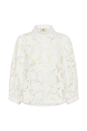 ENA FROSTY BLOUSE BRIGHT WHITE