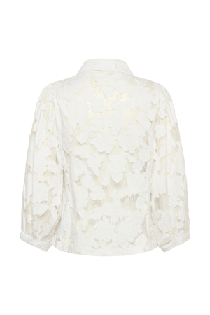 ENA FROSTY BLOUSE BRIGHT WHITE
