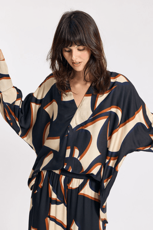 ENZOLY BLOUSE GRAFIC