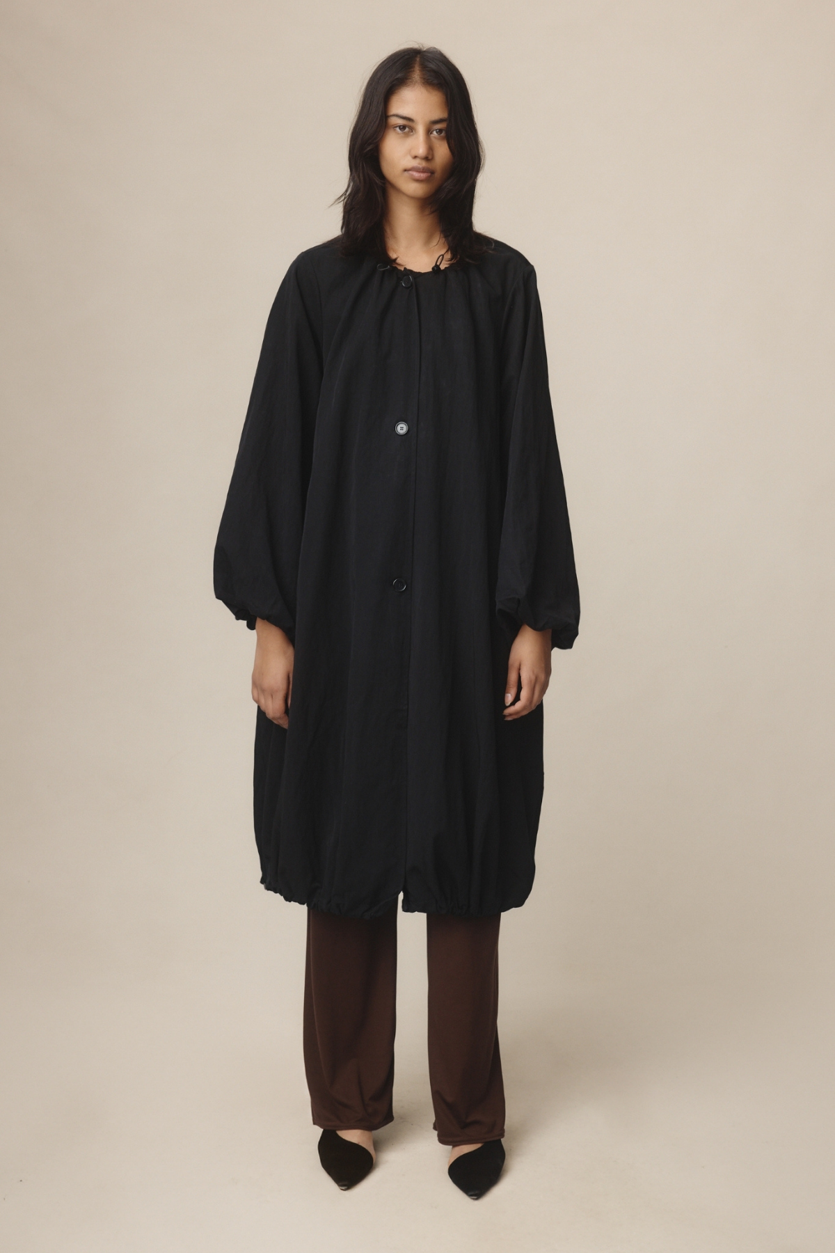 EUGENE COAT BLACK