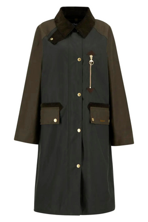 EVETTE WAX JACKET FERN/BEECH/ANCIENT TARTAN