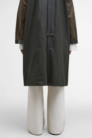 EVETTE WAX JACKET FERN/BEECH/ANCIENT TARTAN
