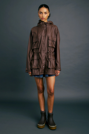 EXCURSION RAINCOAT CHOCOLATE